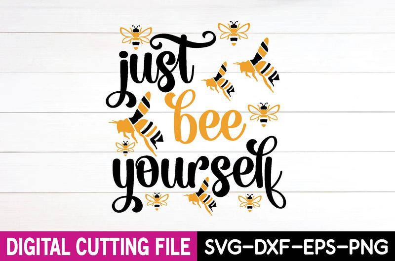 just bee yourself svg t-shirt design - Buy t-shirt designs