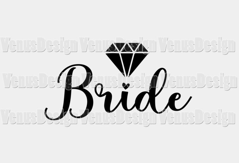 Bride and I Do Crew Tshirt Design, Editable Design