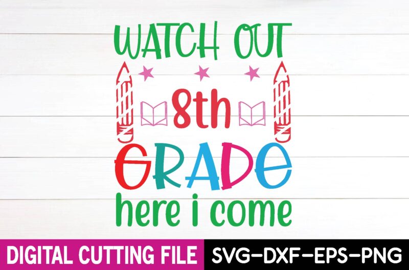 back to school svg t shirt design for sale!