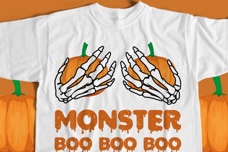 25 Halloween T-Shirt Design Bundle