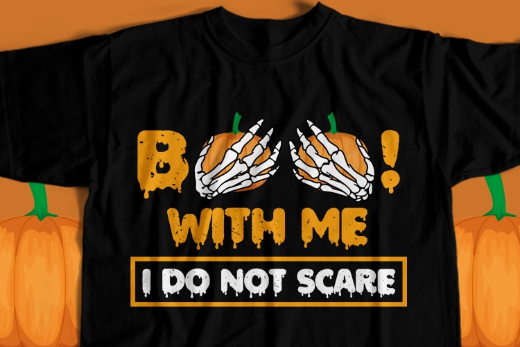 25 Halloween T-Shirt Design Bundle