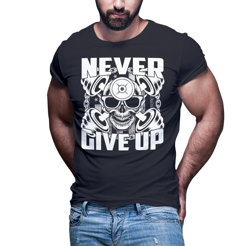 45 GYM Fitness motivation tshirt designs bundle