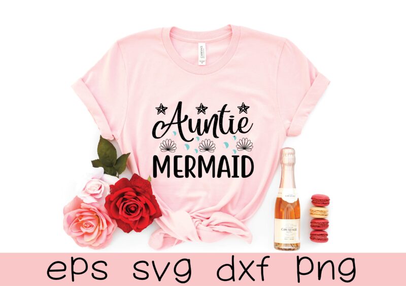 Mermaid svg bundle t shirt designs for sale