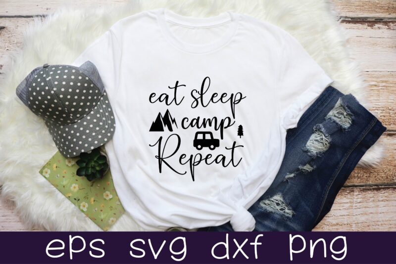 Camping svg bundle graphic t shirt