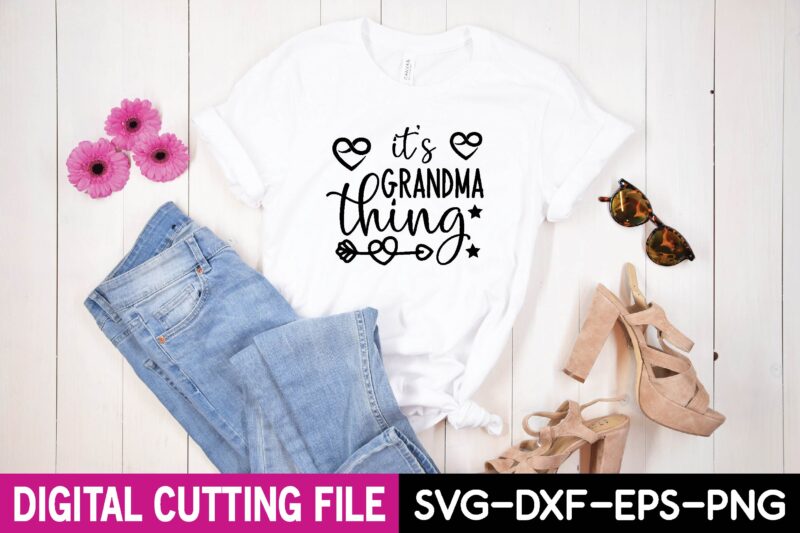 Grandma svg design bundle cut file