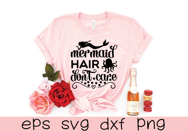 Mermaid svg bundle t shirt designs for sale