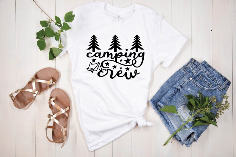 Camping svg bundle graphic t shirt