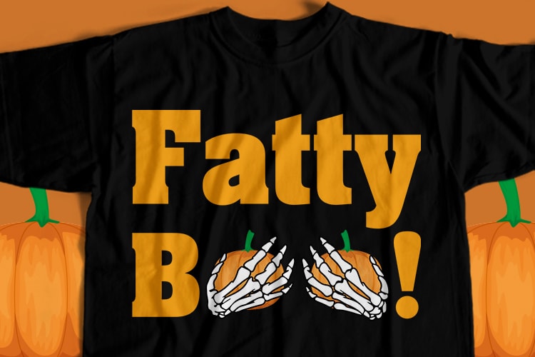 Fatty Boo! T-Shirt Design