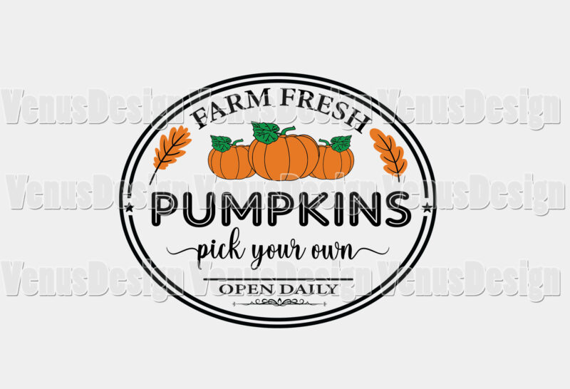 Farm Fresh Pumpkins Sign