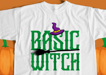 Basic Witch T-Shirt Design