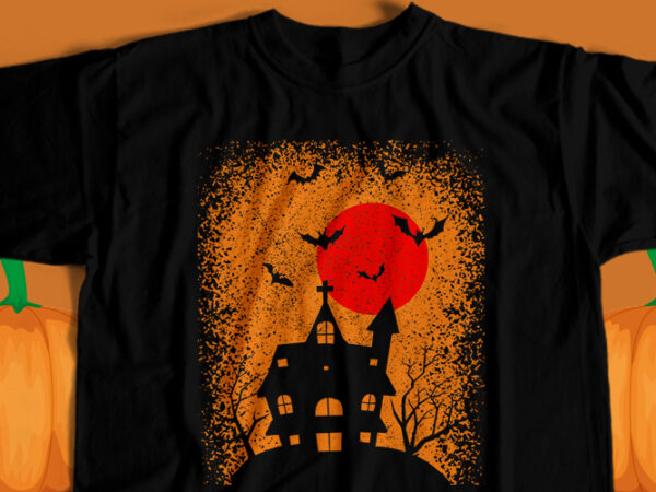 Halloween t-shirt design