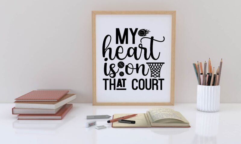 my heart is on that court svg