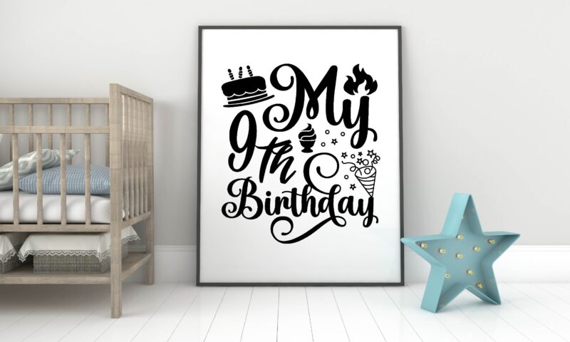 Birthday svg boundle t shirt template