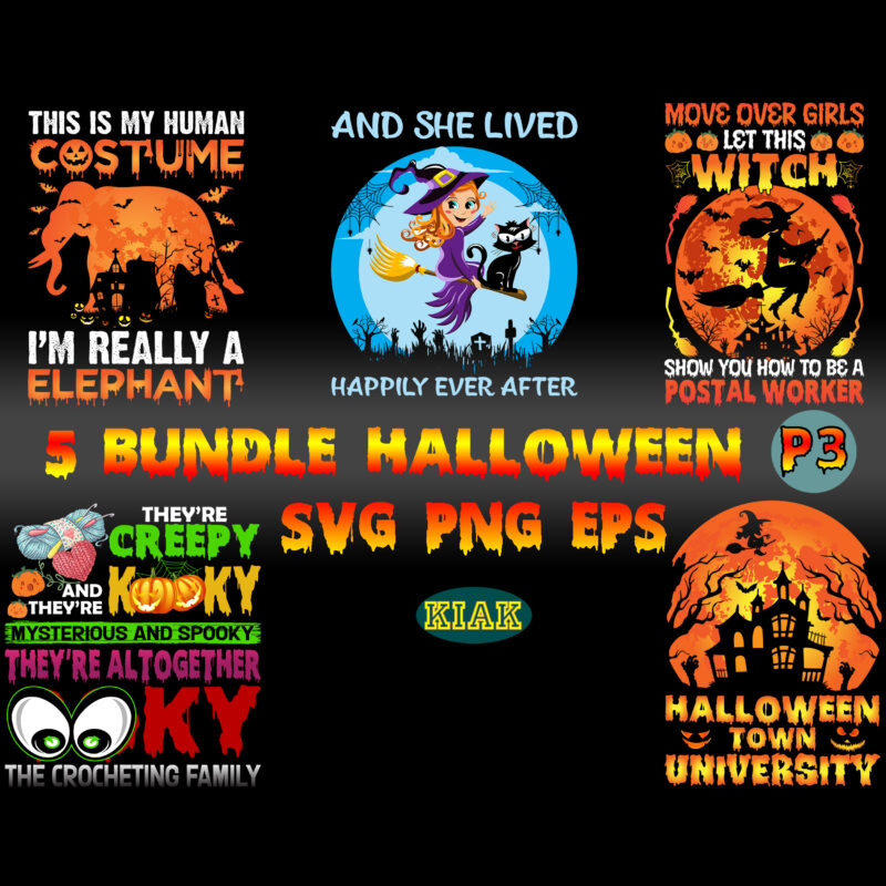 Halloween SVG T-Shirt Design 5 Bundle Part 3, Halloween SVG Bundle, Halloween Bundles, Bundle Halloween, Bundles Halloween Svg, Pumpkin scary Svg, Pumpkin horror Svg, Halloween Party Svg, Scary Halloween Svg,