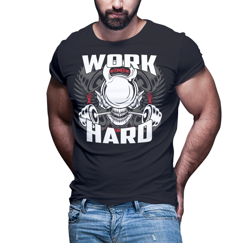 45 GYM Fitness motivation tshirt designs bundle