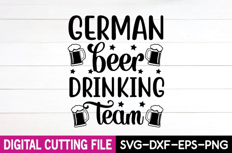 german beer drinking team svg design,cut file - Buy t-shirt designs
