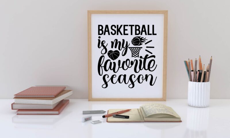 basketball is my favorite season t shirt Design