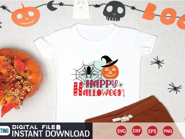 Happy halloween svg t shirt design