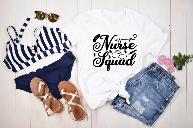 Nurse svg bundle graphic t shirt