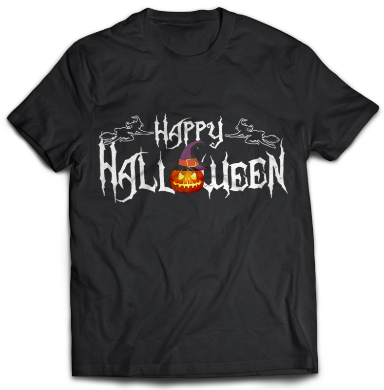 11 Bundle Halloween TSHIRT Designs psd file editable text and layers ...