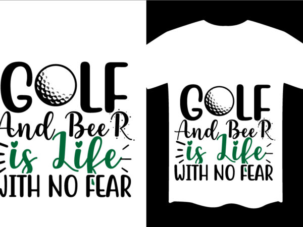 Golf tournament svg t shirt design