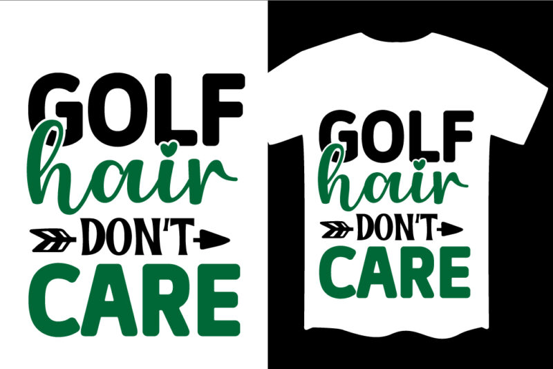 Golf Tournament SVG T shirt Design