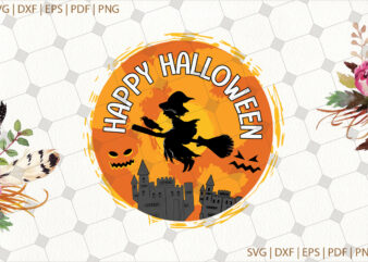 Happy Halloween Gifts, Shirt For Halloween Svg File Diy Crafts Svg Files For Cricut, Silhouette Sublimation Files