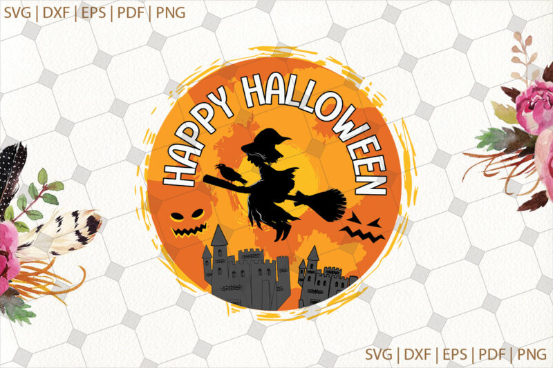 Happy Halloween Gifts, Shirt For Halloween Svg File Diy Crafts Svg Files For Cricut, Silhouette Sublimation Files