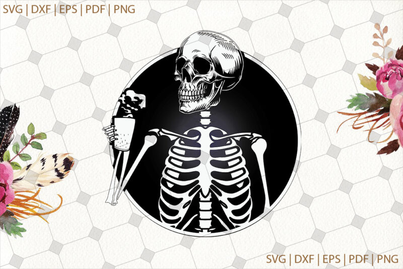 Skeleton Halloween Gifts, Shirt For Halloween Svg File Diy Crafts Svg Files For Cricut, Silhouette Sublimation Files