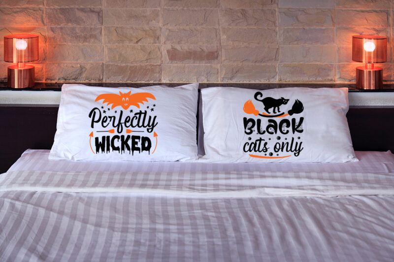 Halloween Pillow SVG Bundle