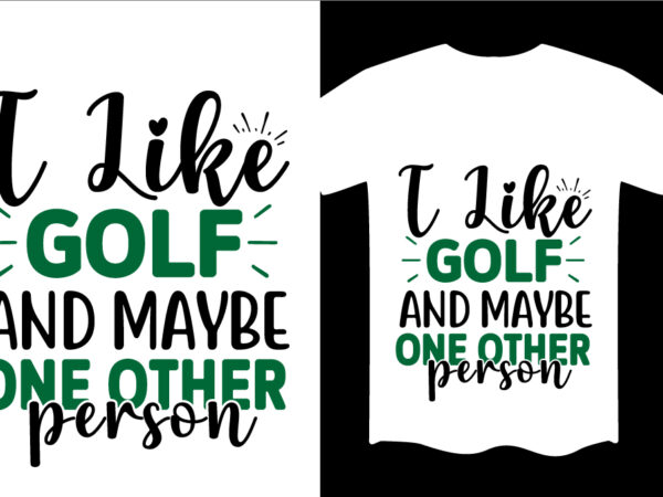 Golf tournament svg t shirt design