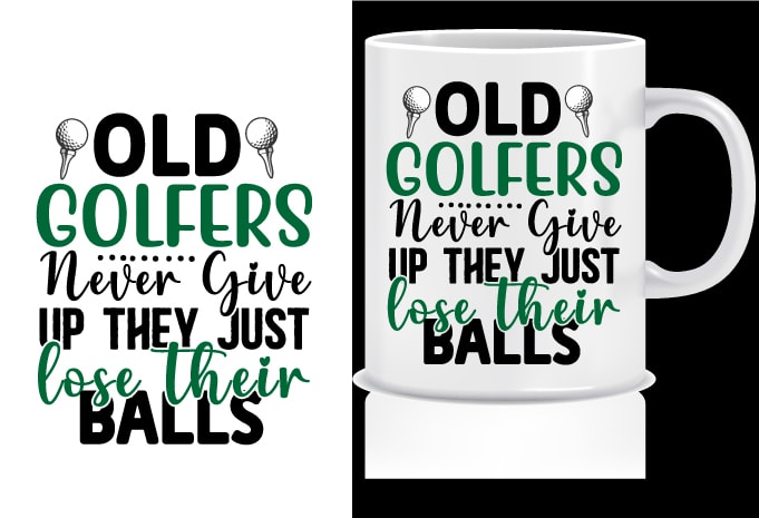 Golf Tournament SVG T shirt Design