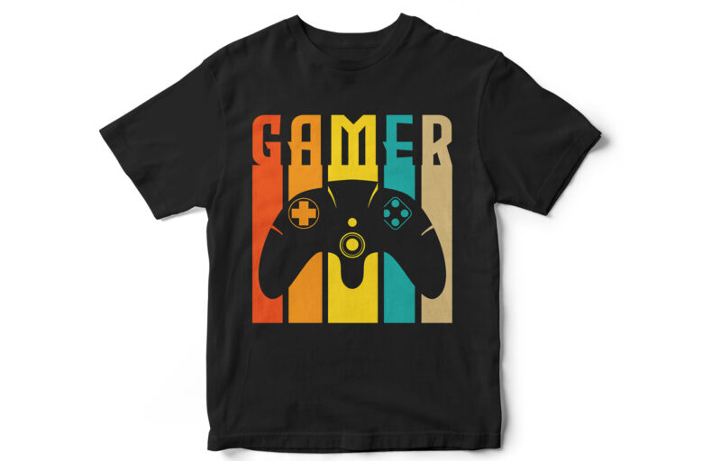 Gaming T-Shirt Designs, Gaming Design Bundle, Future Gamer, Gamer ...