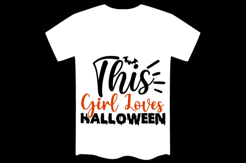 Halloween SVG T shirt design