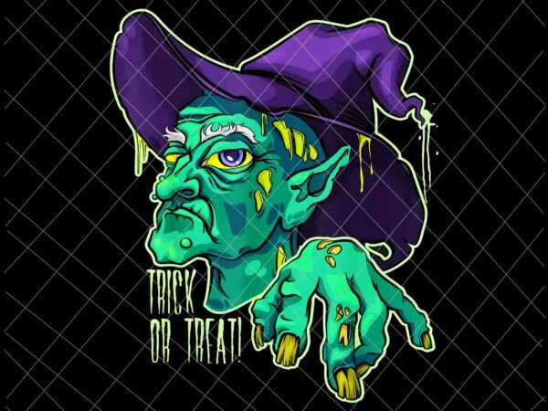 Evil scary halloween witch png, trick or treat png, gothic ugly halloween png, halloween design png