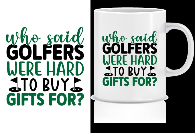 Golf Tournament SVG T shirt Design