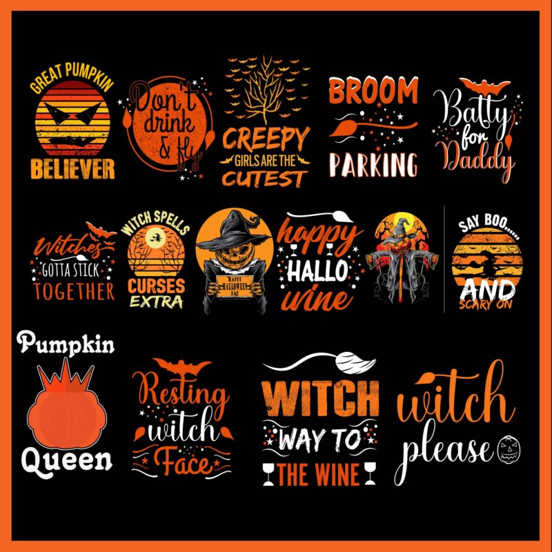 Bundle halloween, bundle halloween svg, halloween svg, halloween design, ghost vector, ghost svg, halloween 2021 pumpkin svg, halloween 2021 svg, hocus pocus svg, boo svg, witch svg, pumpkin svg, halloween