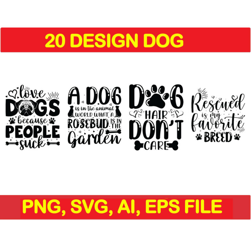 Bundle dog svg, dog svg files for cricut, pet svg bundle, dog quotes bundle, dog mom, dog lovers svg, puppy Svg, Pug dog, Bull dog svg