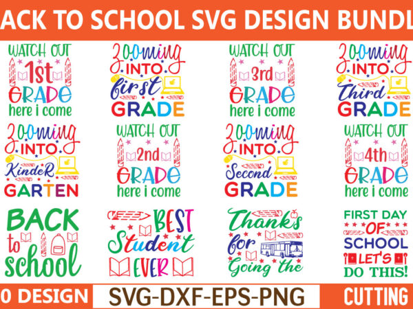 Back to school svg t shirt design for sale!