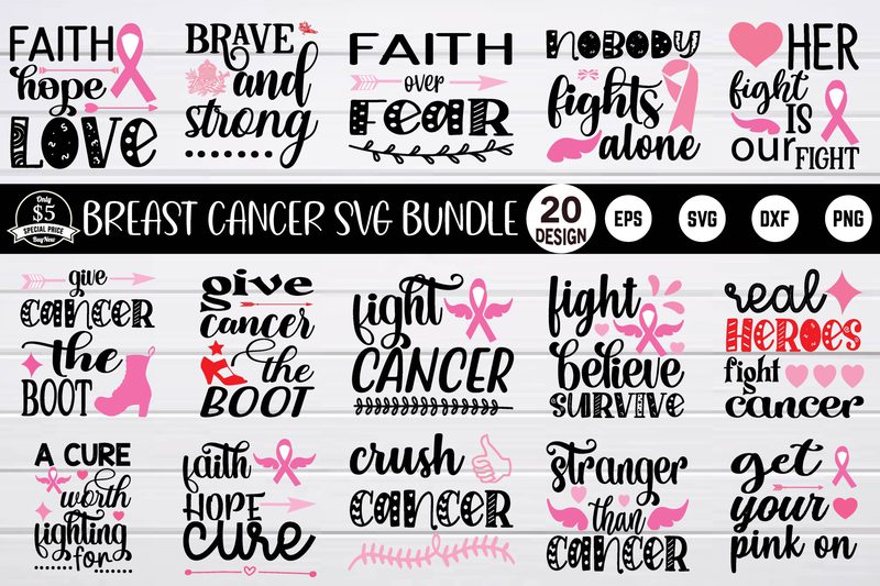 Cancer Survivor Heart Svg Cut File, Vector Printable Clipart, Cancer Quote  Svg, Cancer Saying Svg, Breast Cancer Bundle Svg