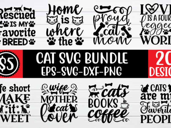 Cat svg bundle graphic t shirt