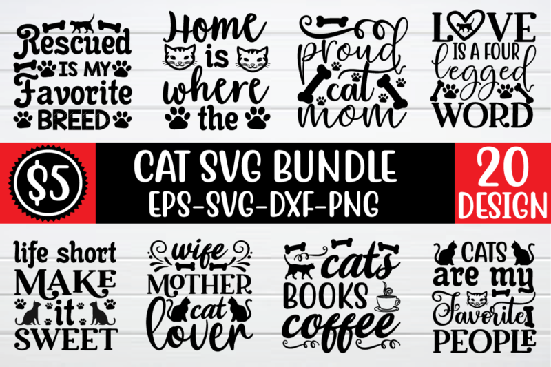 Cat svg bundle graphic t shirt