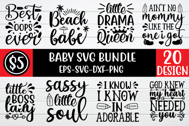 Baby svg bundle t shirt template