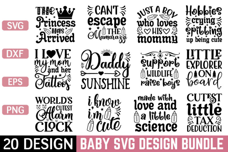 Baby svg bundle t shirt template