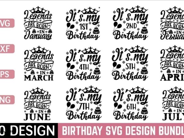 Birthday svg boundle t shirt template