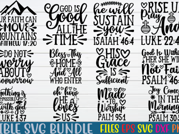 Bible svg bundle t shirt template