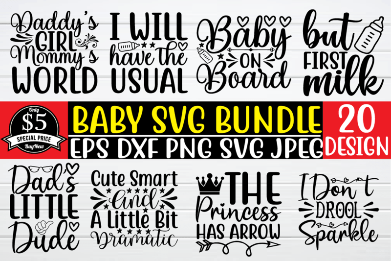 baby svg bundle t shirt template - Buy t-shirt designs