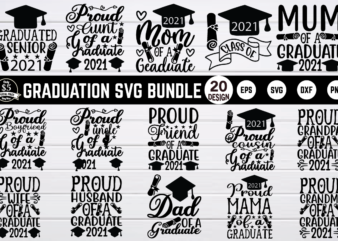 Graduation SVG Design bundle For sale!