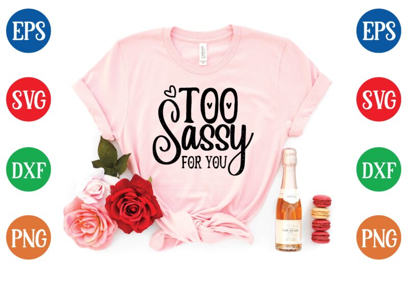 sassy svg bundle graphic t shirt