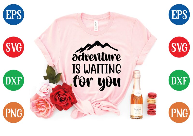 Adventure Svg Bundle T Shirt Vector Illustration Buy T Shirt Designs